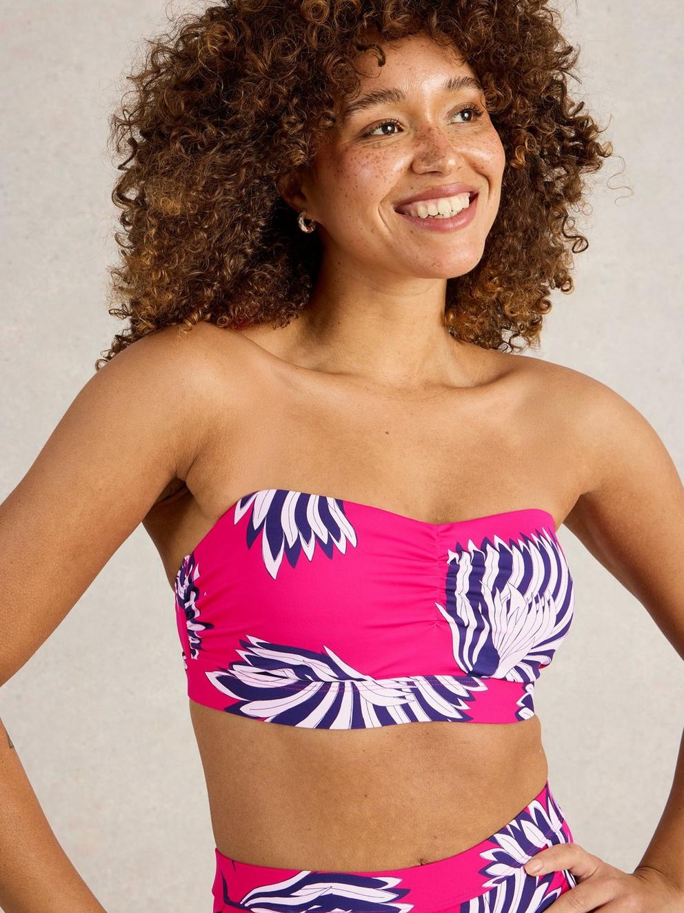 Suki Bikini Top in PINK PR - MODEL DETAIL