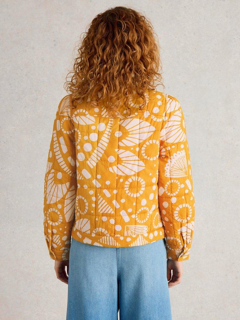 Arianne Cotton Jacket in CHART PR - MODEL BACK