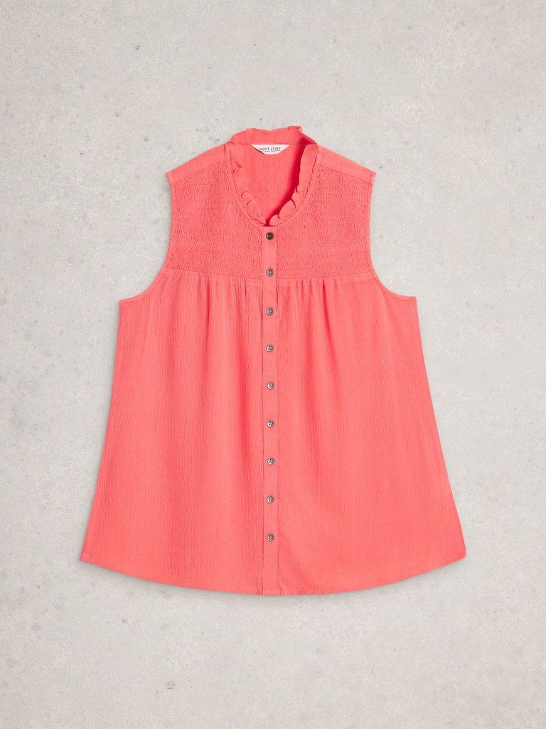 Deeba Shirt in BRT ORANGE - FLAT FRONT