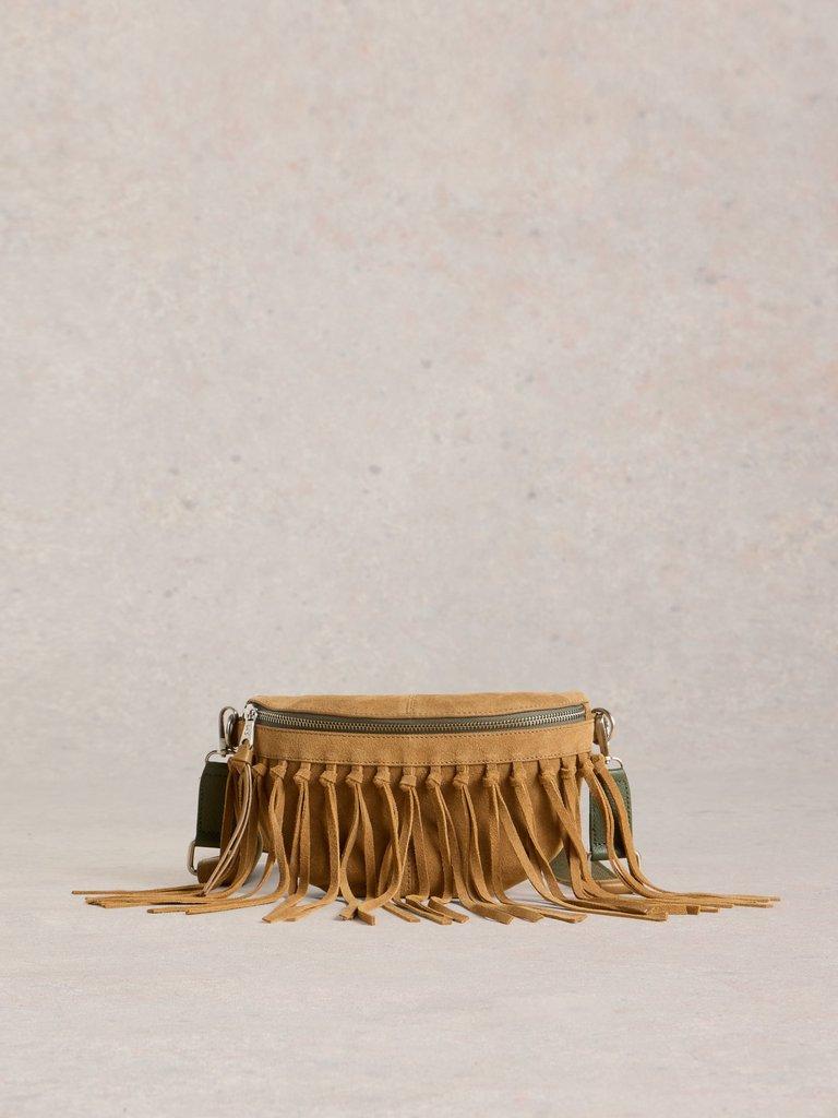 Mini Sebby Tassel Sling Bag in LIGHT TAN - LIFESTYLE