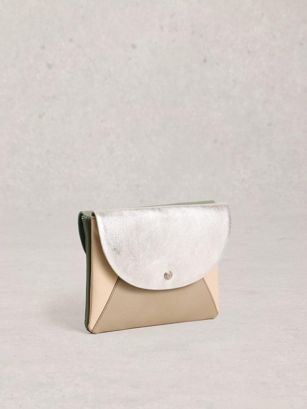 Coco Convertible Crossbody Bag in GREEN MLT - FLAT BACK