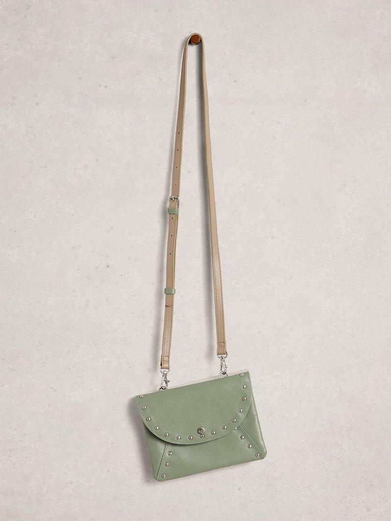 Coco Convertible Crossbody Bag in GREEN MLT - FLAT FRONT
