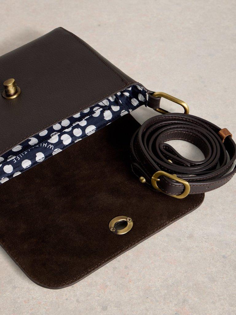 Tilly Crossbody Bag in BROWN MLT - FLAT DETAIL