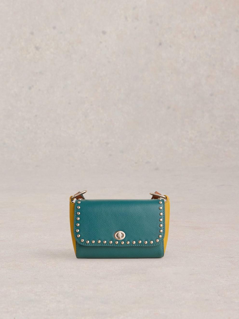 Tilly Crossbody Bag in DK TEAL - LIFESTYLE