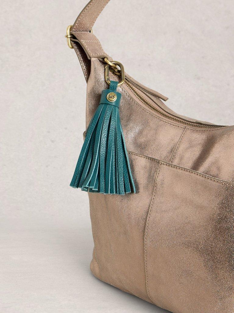 Tassel Keyring in MID TEAL - LIFESTYLE