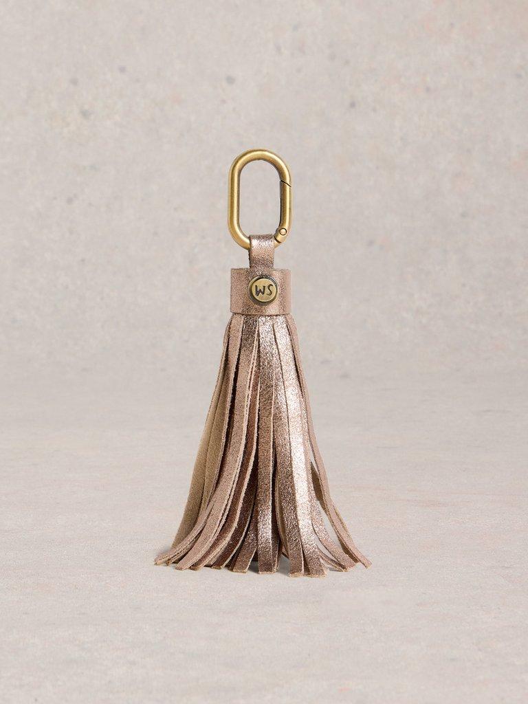 Tassel Keyring in MIXED MET - FLAT FRONT
