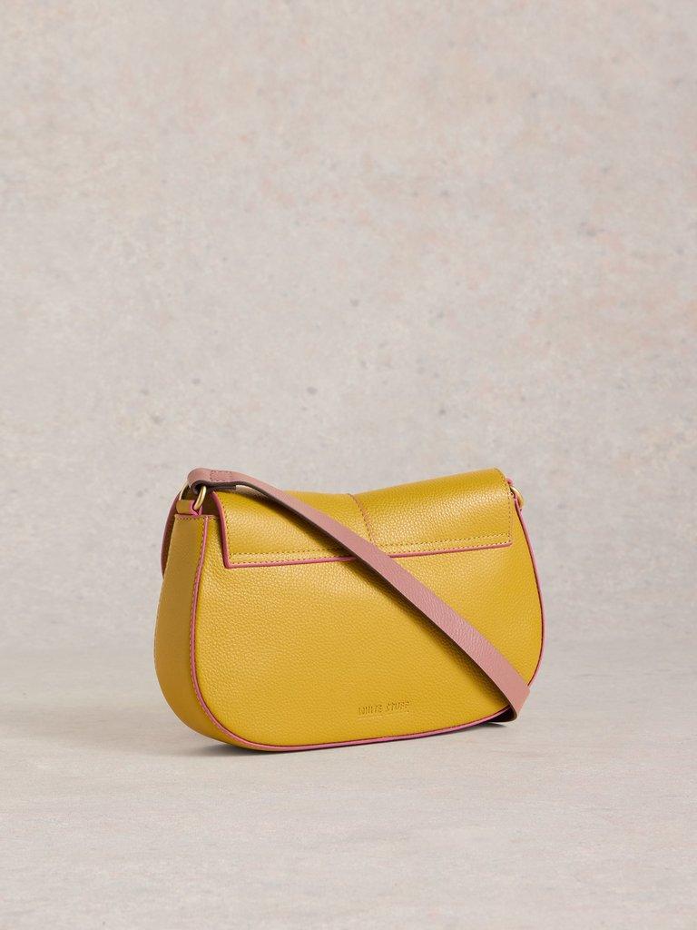 Silvy Lock Crossbody Bag in DK CHART - FLAT BACK