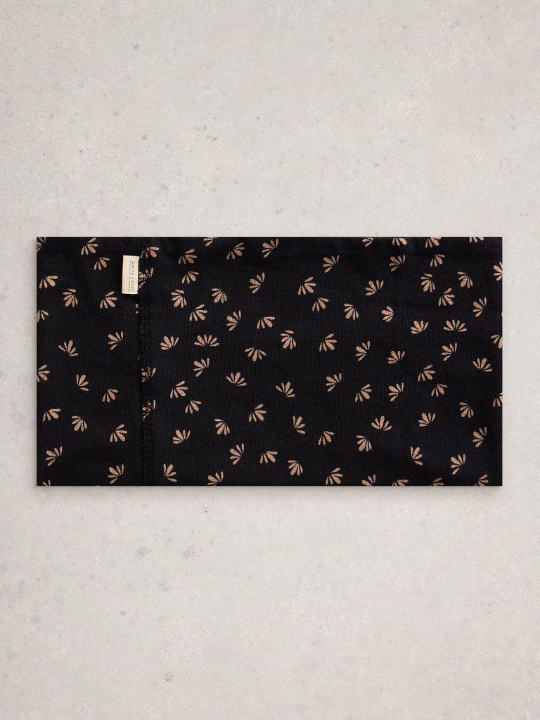Jersey Roll Versatile Womens in BLK PR - FLAT FRONT