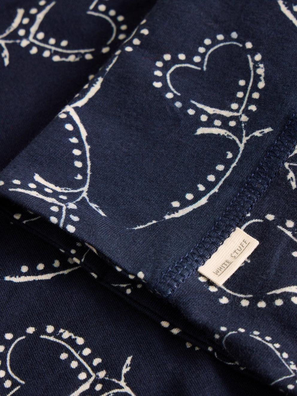 Jersey Roll Versatile Womens in NAVY PR - FLAT DETAIL