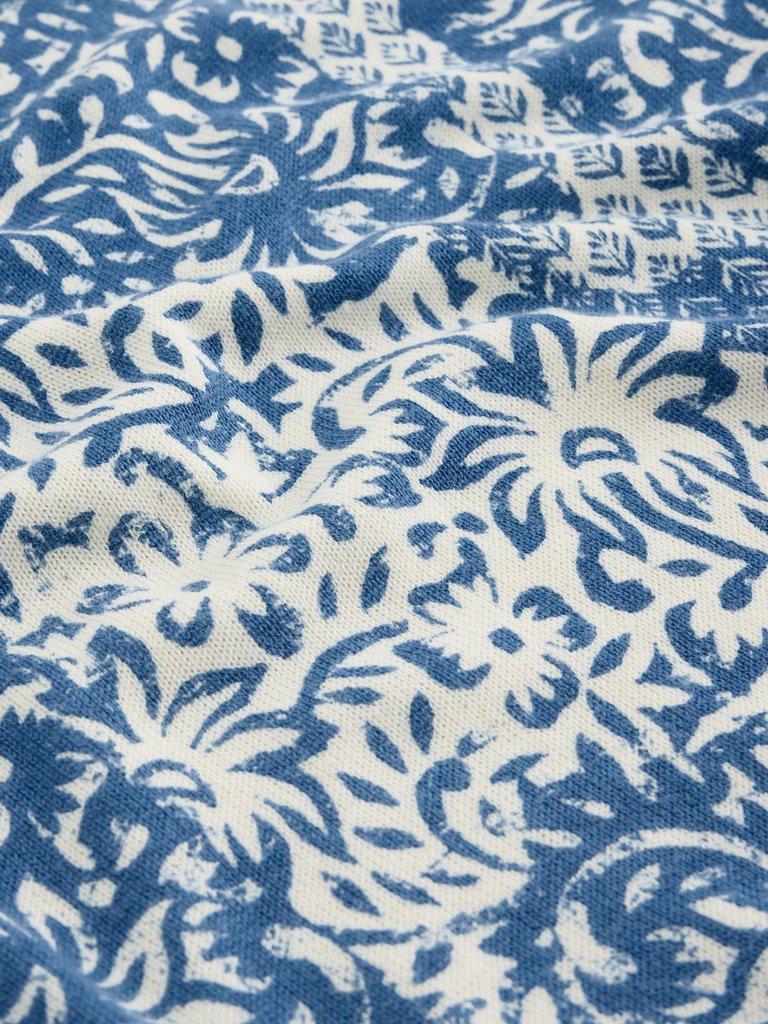 OLIVE PRINT JUMPER in BLUE PR - FLAT DETAIL