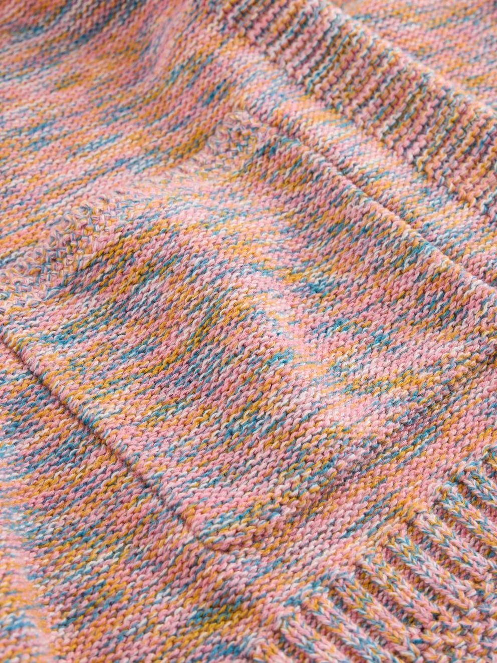 VICTORIA JUMPER in PINK MLT - FLAT DETAIL