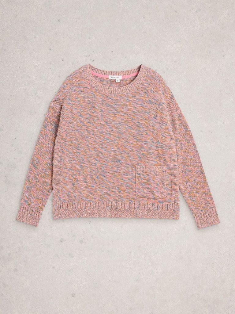 VICTORIA JUMPER in PINK MLT - FLAT FRONT