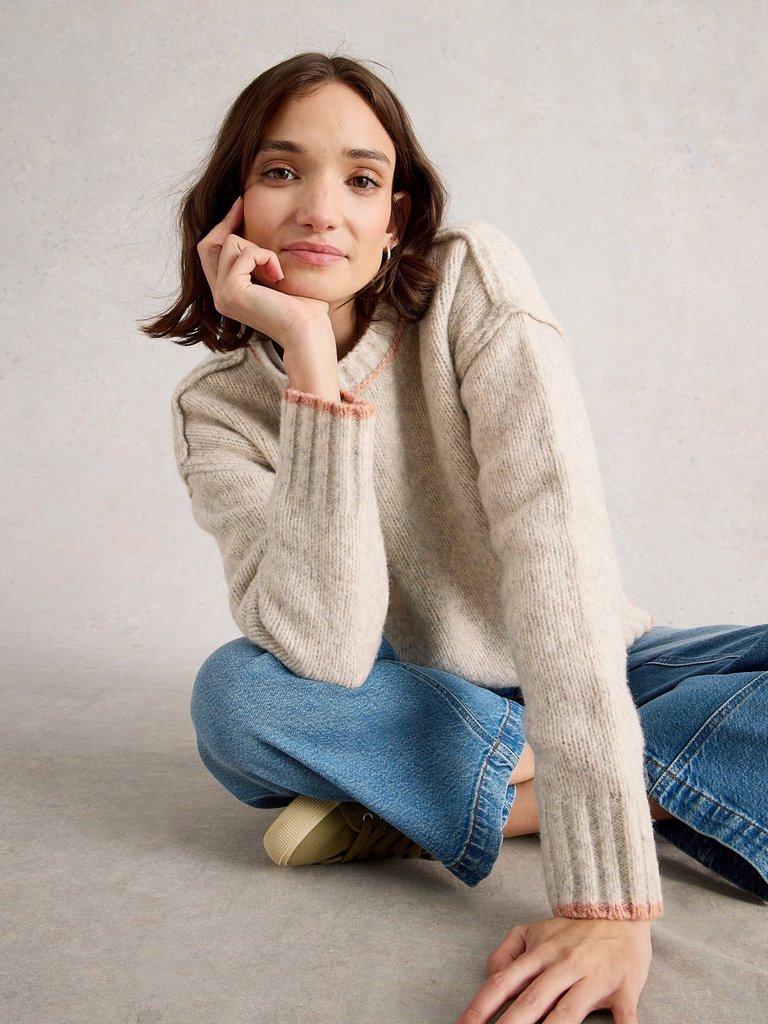 JUSTINE JUMPER in LGT NAT - LIFESTYLE