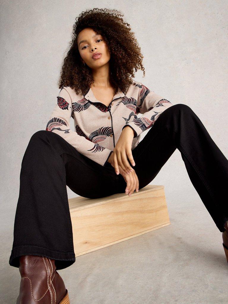 LULU PRINT CARDI in NAT PR - LIFESTYLE