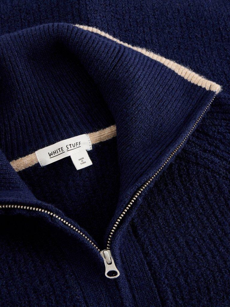 BETTY BOMBER in FR NAVY - FLAT DETAIL