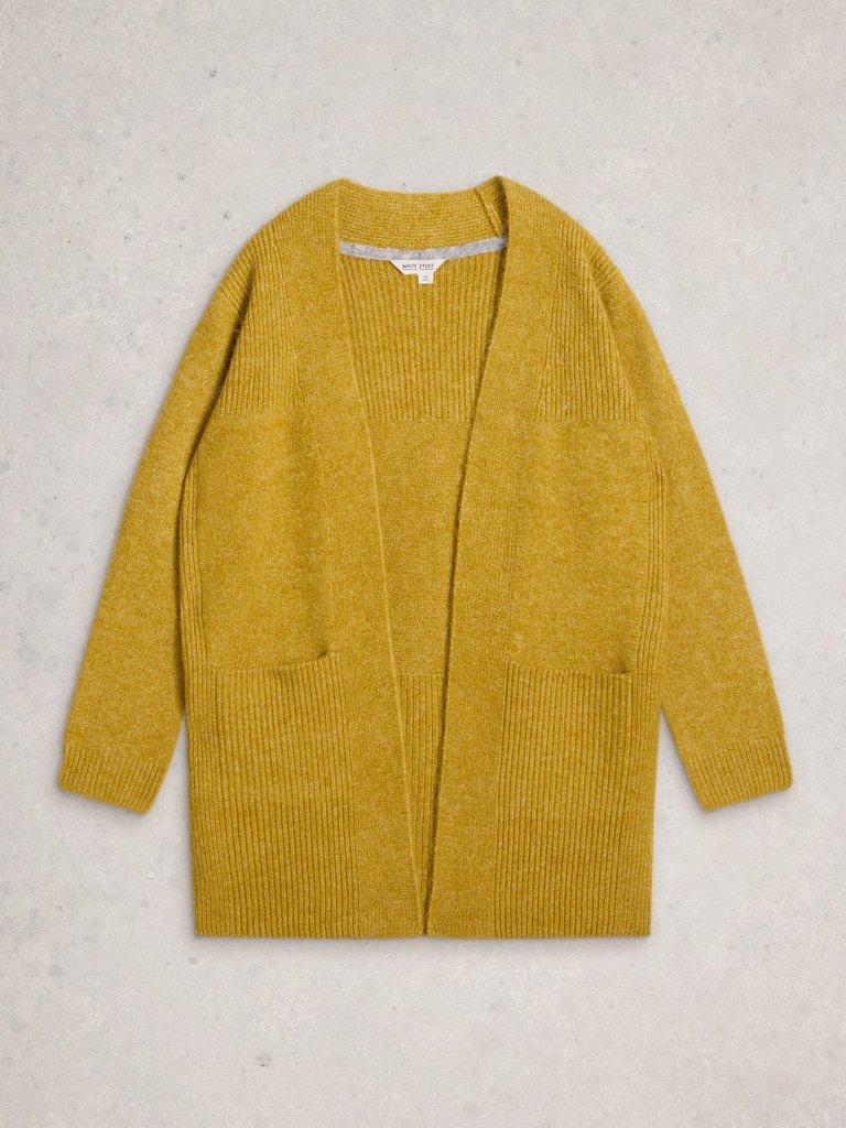 ERIN LONG LINE CARDI in MID CHART - FLAT FRONT