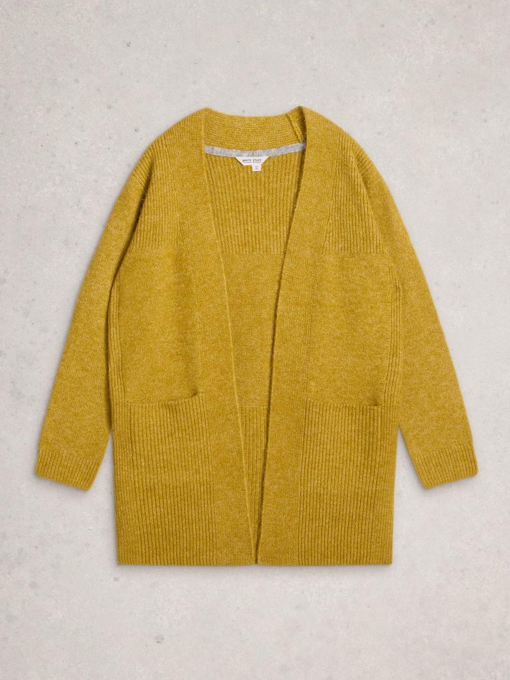 ERIN LONG LINE CARDI in MID CHART - FLAT FRONT