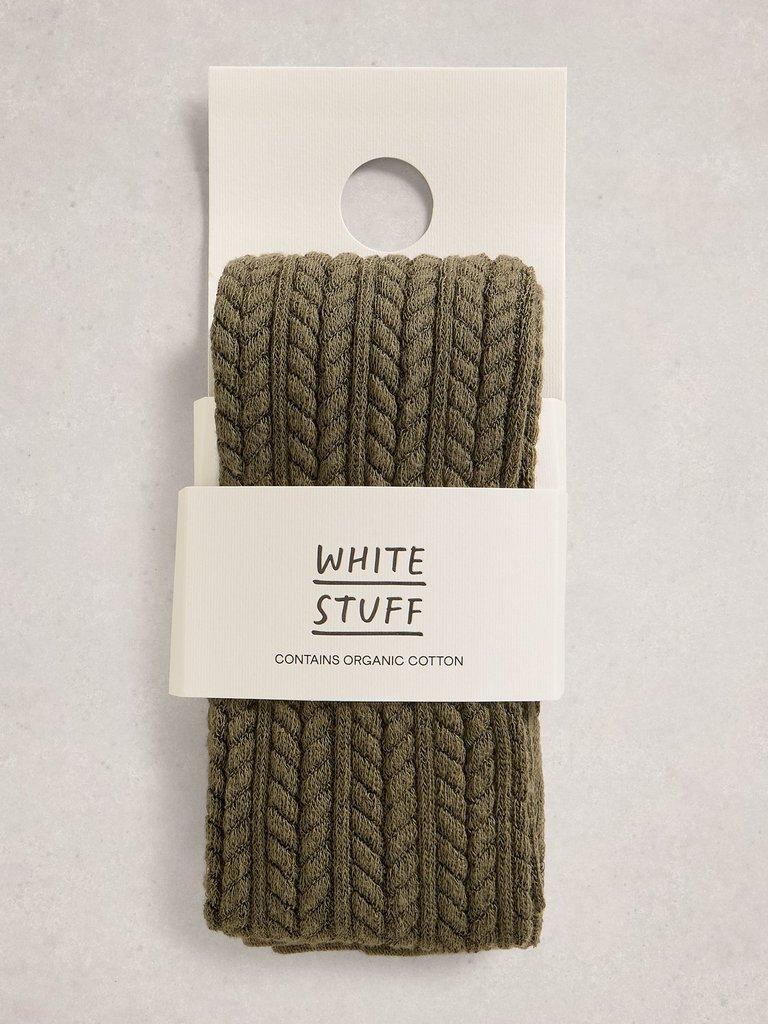 Patty Pattern Tights in DK CHART - FLAT FRONT