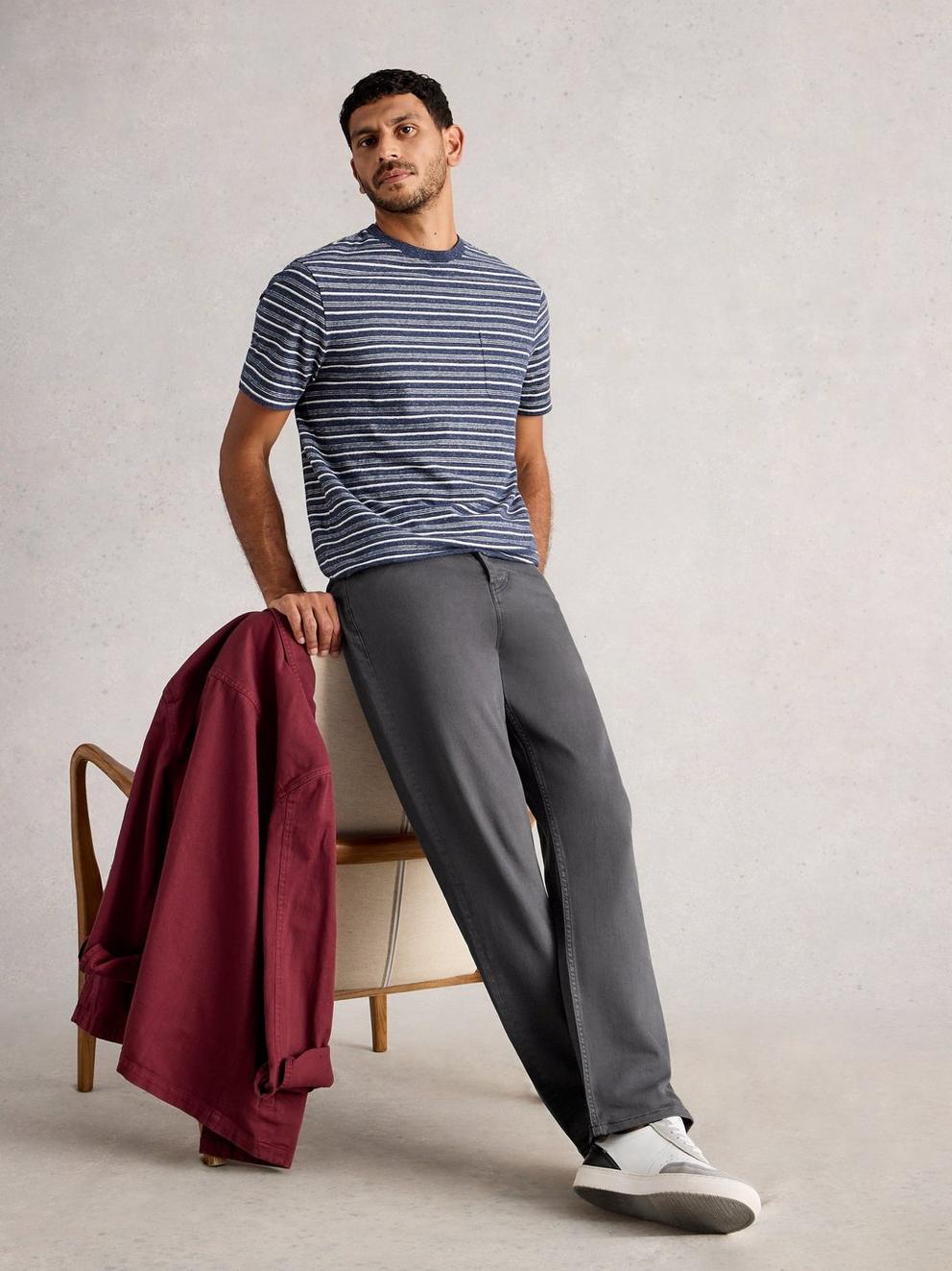 Garment Dye Eastwood Jean in DARK NAVY - LIFESTYLE