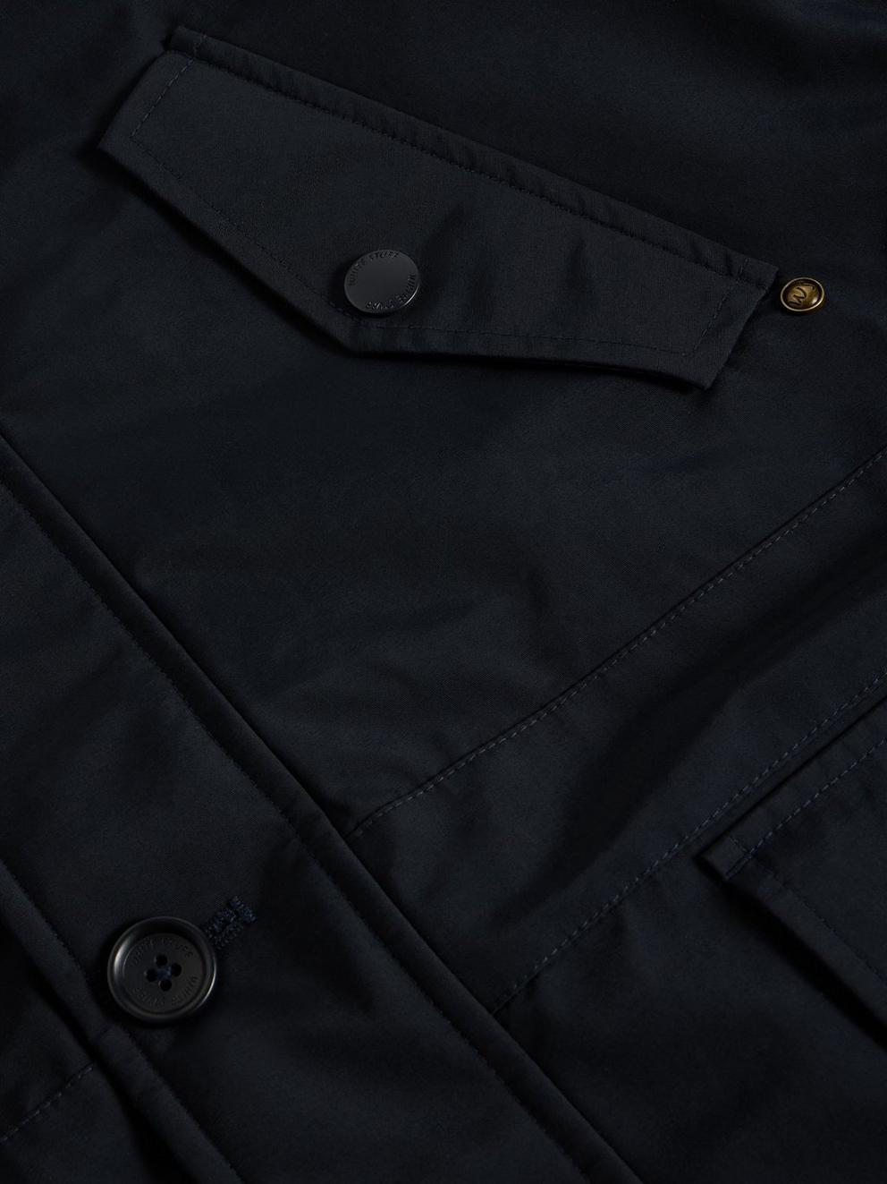 2 in 1 Parka in DARK NAVY - FLAT DETAIL