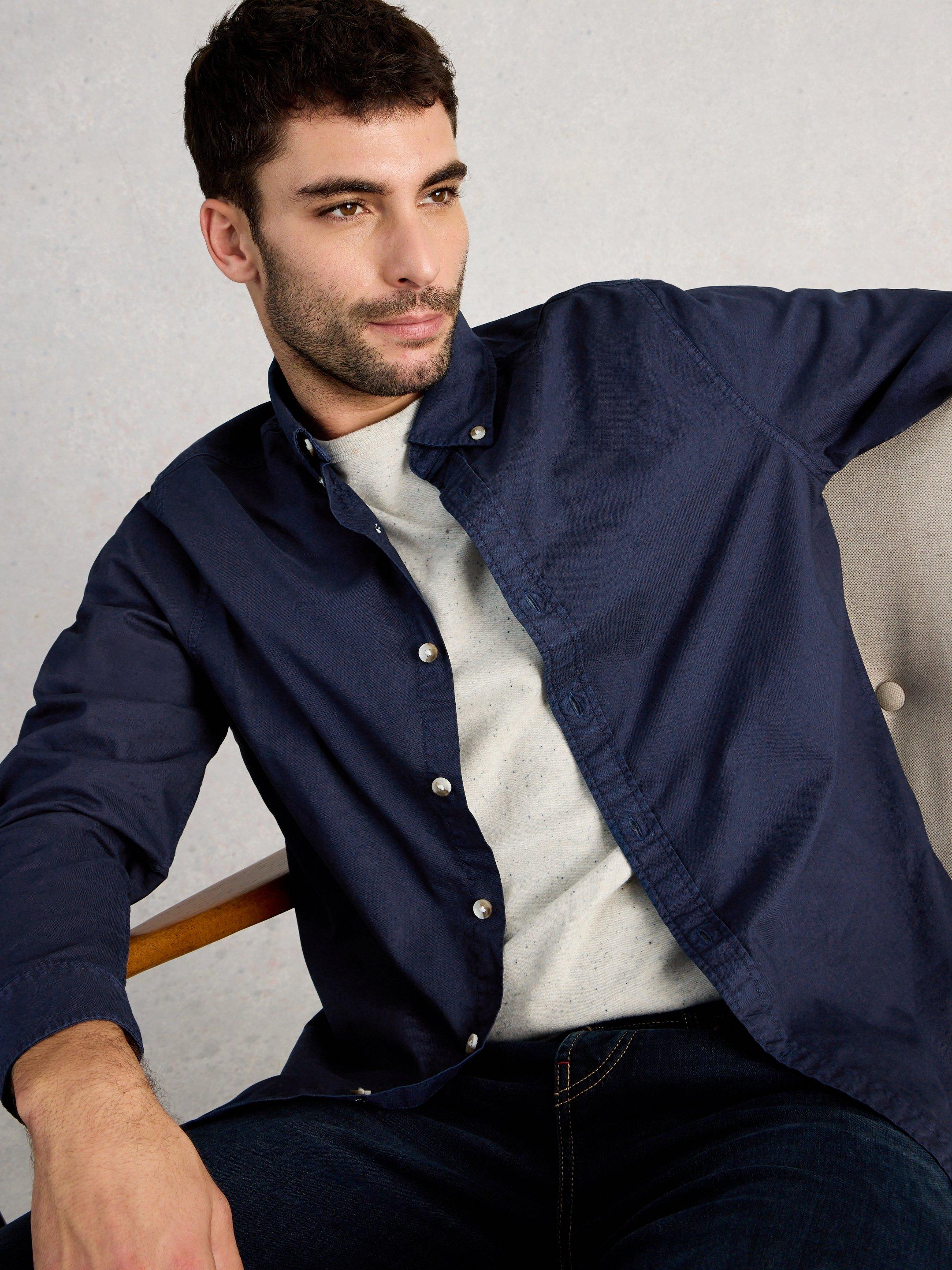 Bruton Oxford Long Sleeve Shirt