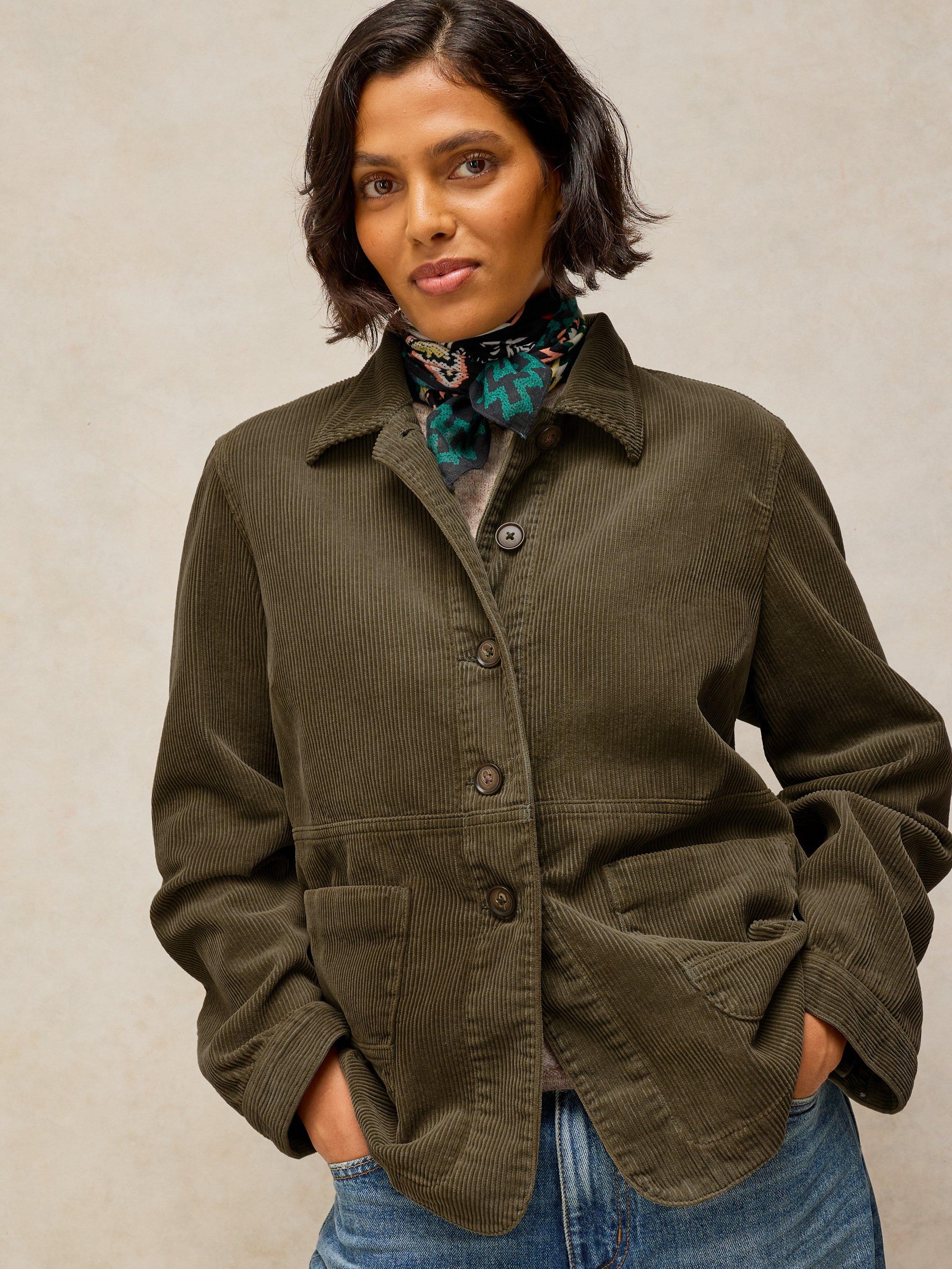 Carrie Cord Long Sleeve Jacket