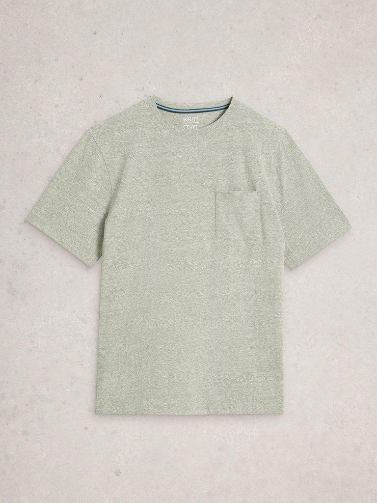 Horsham Heather Tee in LGT GREEN - FLAT FRONT