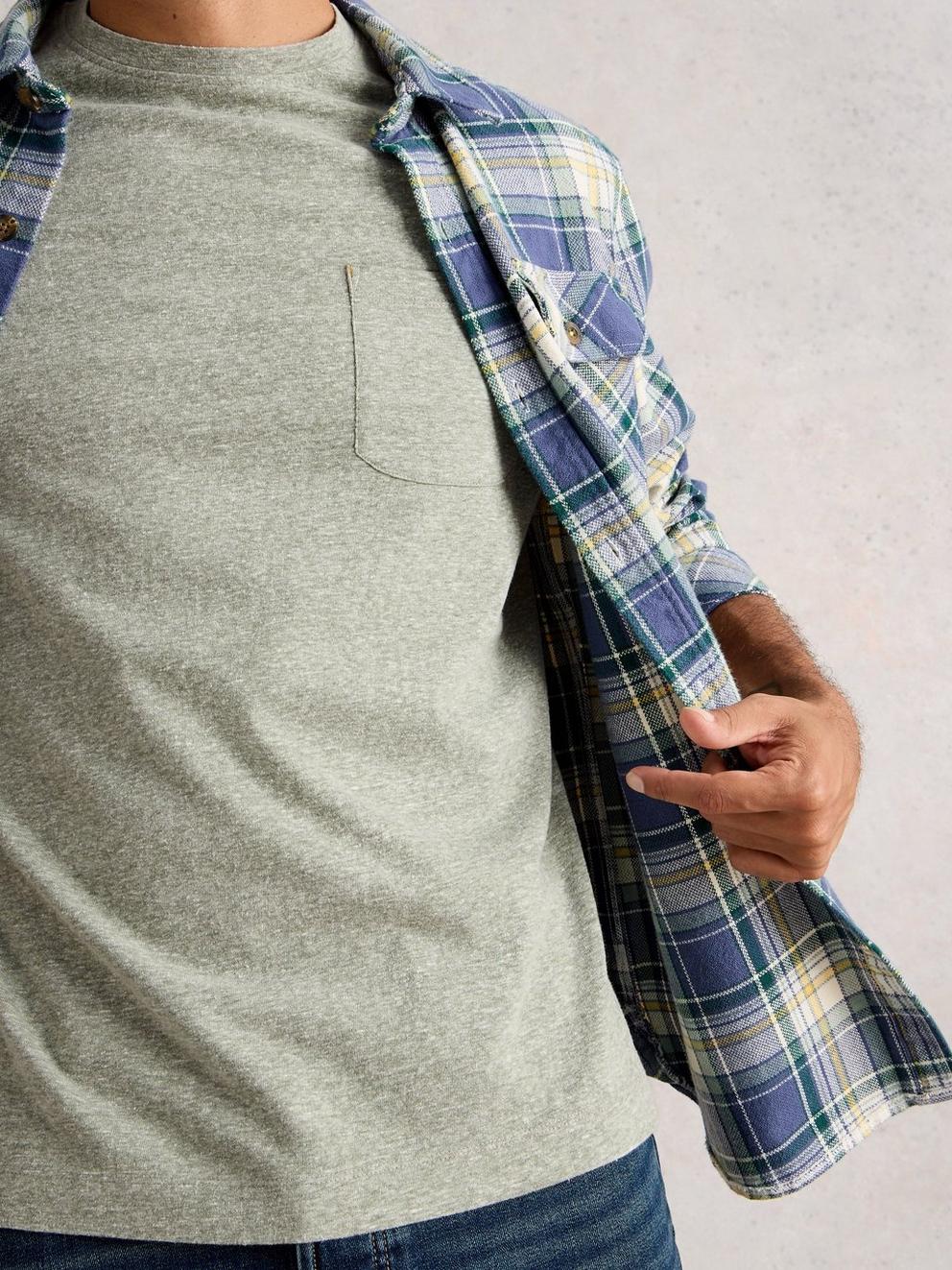 Horsham Heather Tee in LGT GREEN - LIFESTYLE