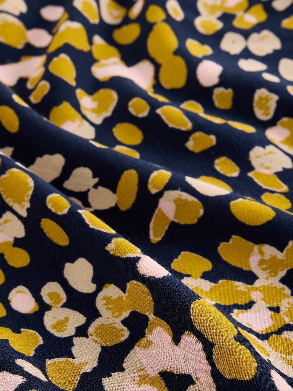 Maxi Hope Bias Cut Skirt in CHART MLT - FLAT DETAIL