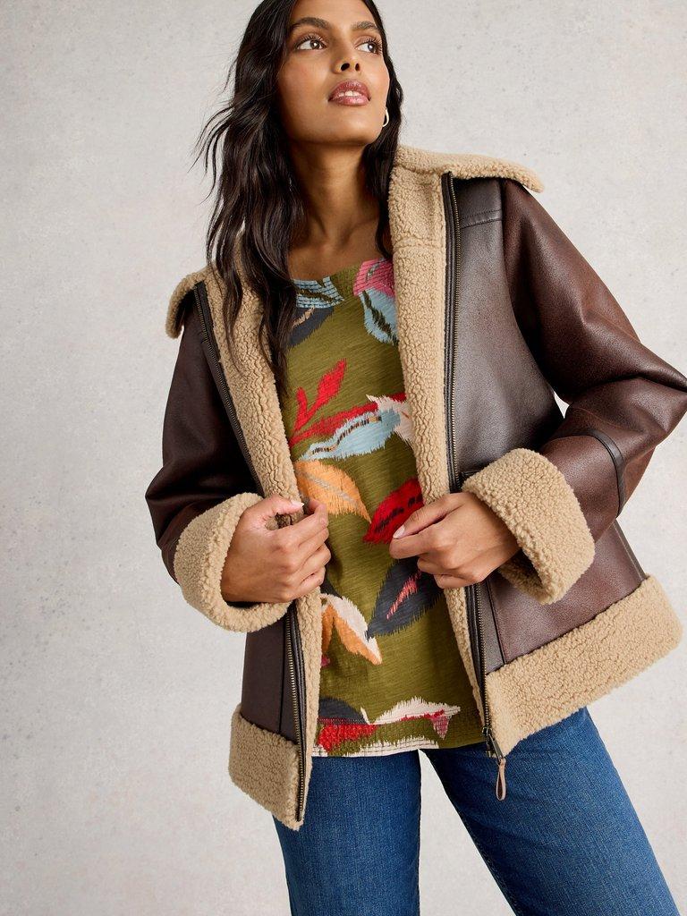 WEAVER LS TEE in KHAKI GRN - LIFESTYLE