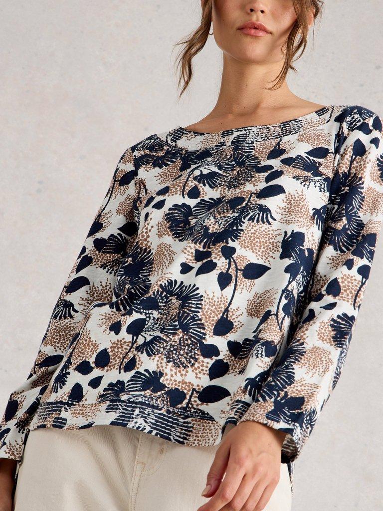 WEAVER LS TEE in NAT MLT - LIFESTYLE