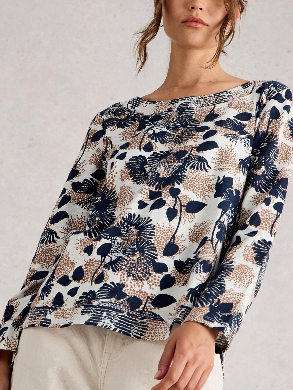 WEAVER LS TEE in NAT MLT - LIFESTYLE