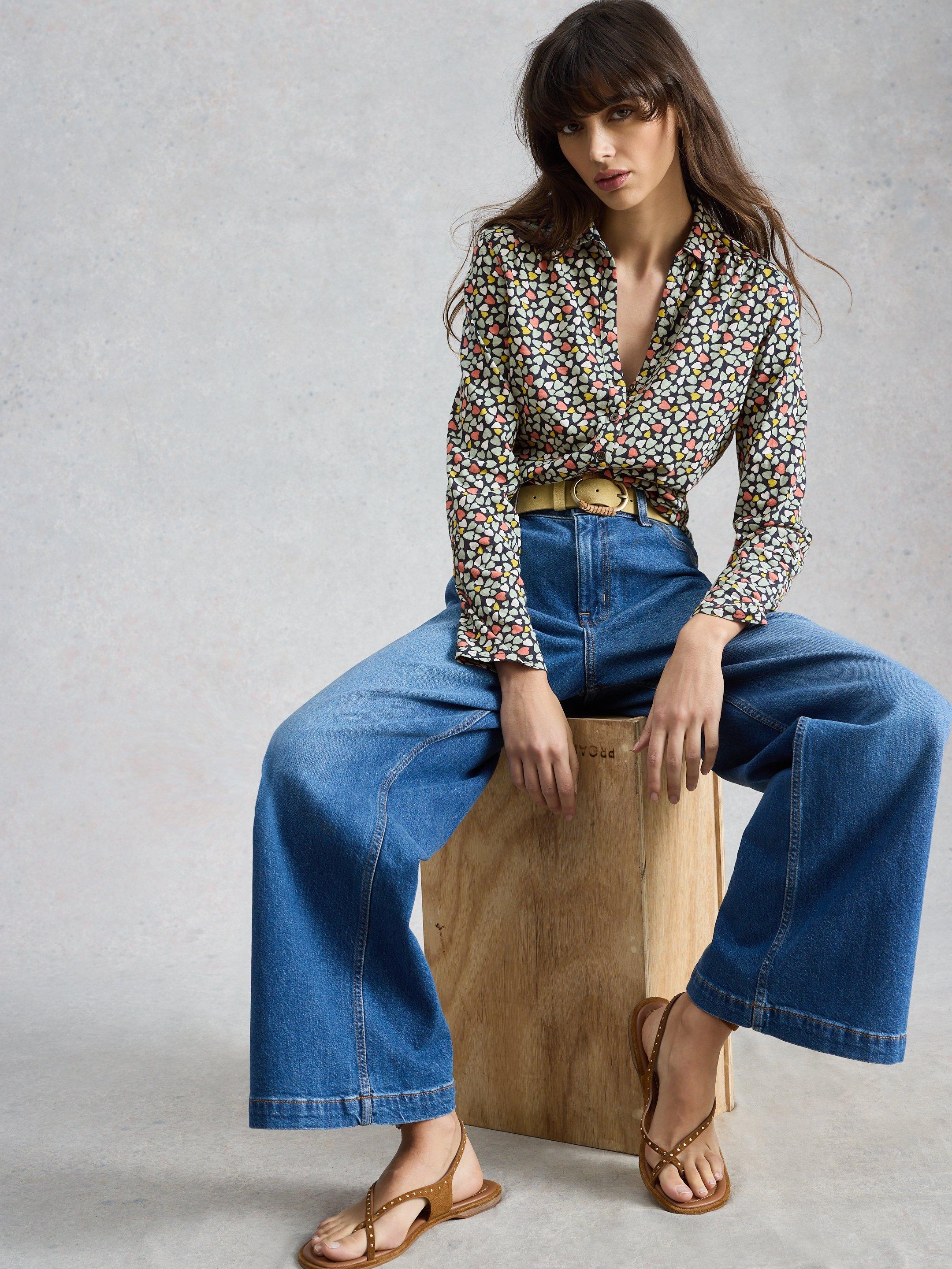ANNIE JERSEY MID LENGTH SHIRT