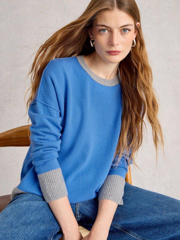 Cashmere Bright Blue Jumpers Cashmere Sweater Outfit Light Blue