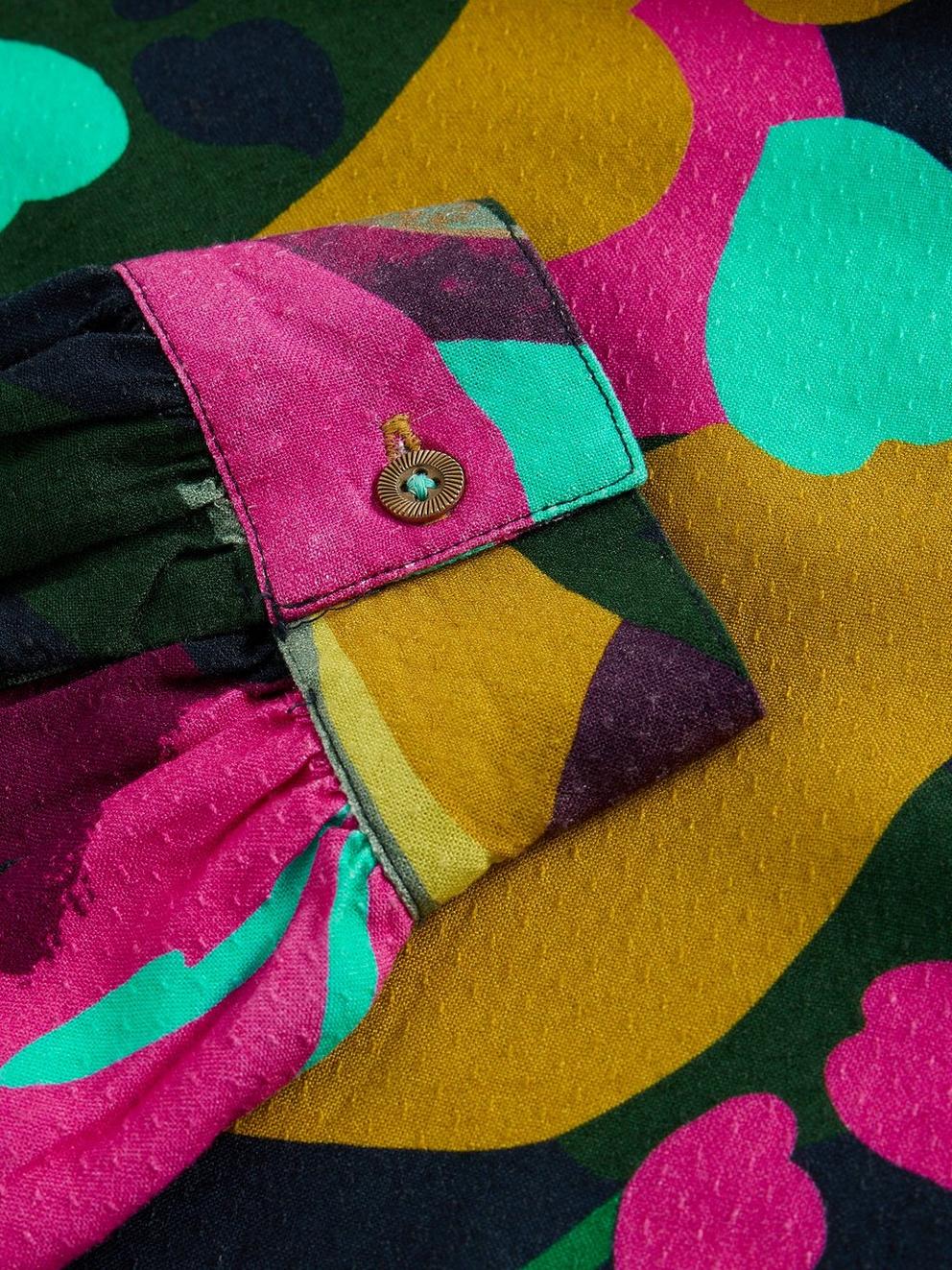 Ulla Top in PINK MLT - FLAT DETAIL