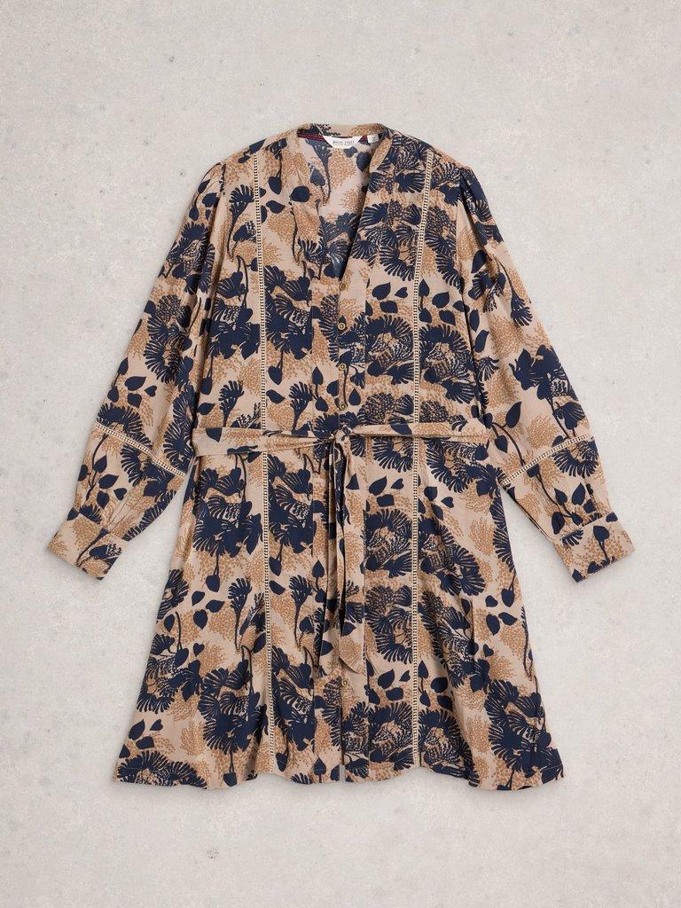 Paloma Dress in NAT MLT - FLAT FRONT