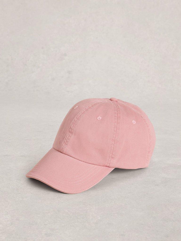 Baseball Cap Cotton in DUS PINK - FLAT FRONT