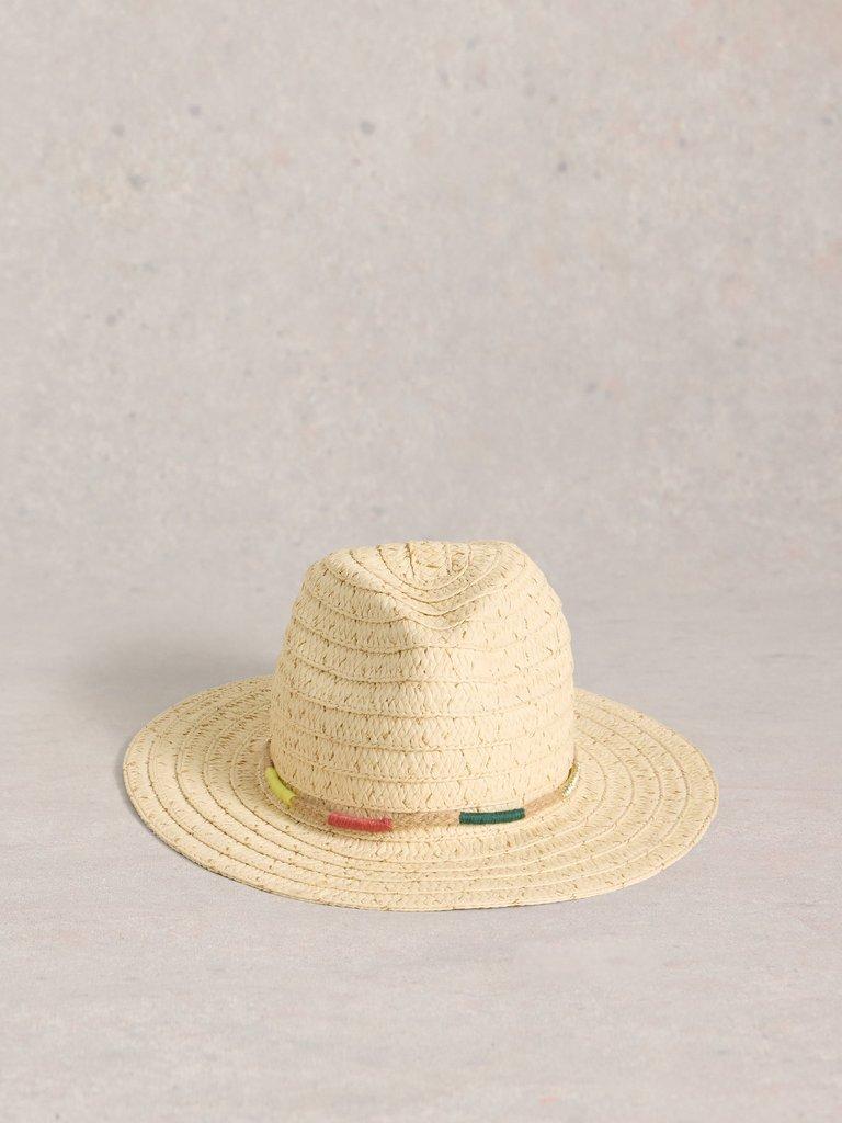 Metallic Fedora in NAT MLT - FLAT FRONT
