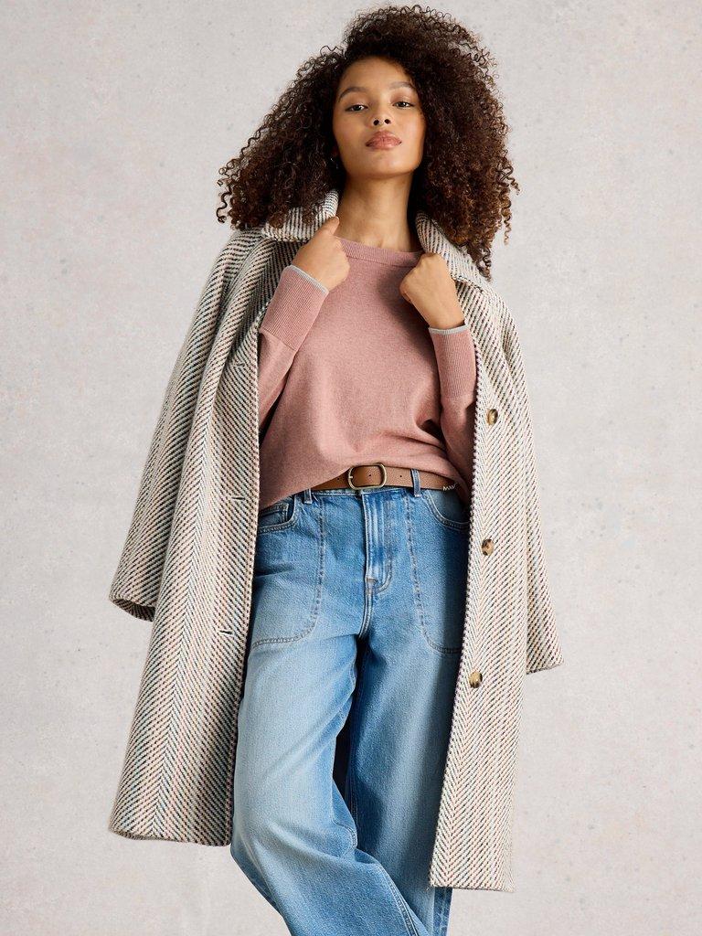 KATIE JUMPER in DUS PINK - LIFESTYLE