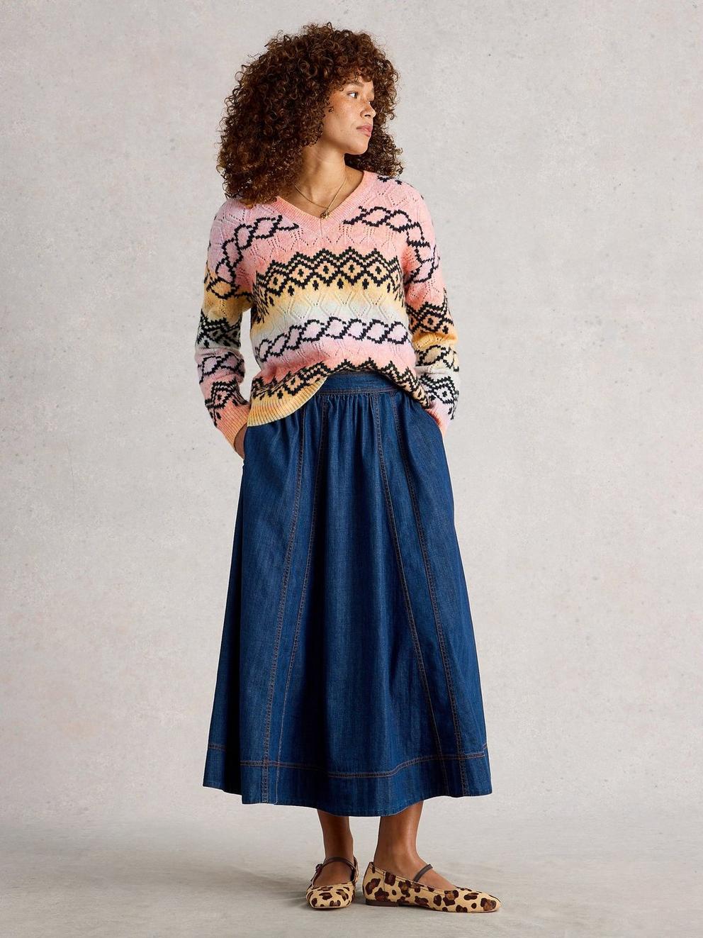 Suzi Ballerina in NAT MLT - MODEL FRONT