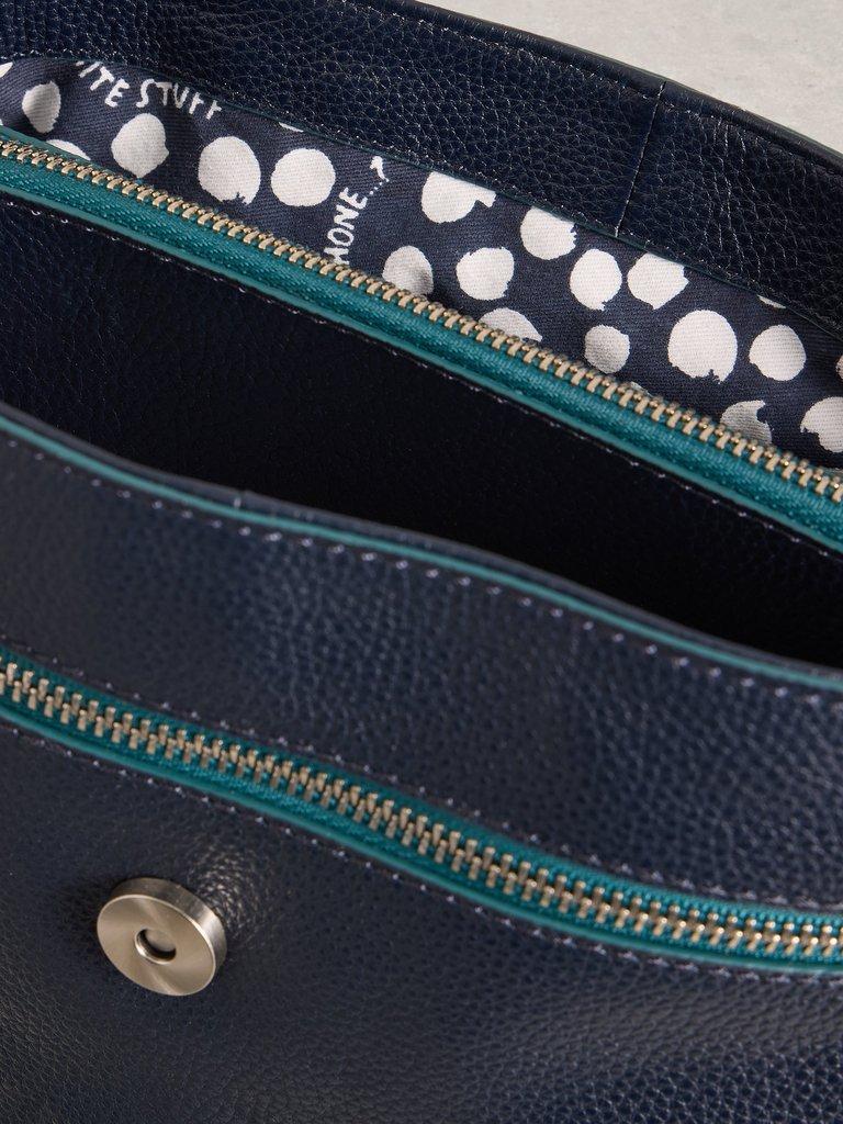 Tabby Convertible Crossbody in DARK NAVY - FLAT DETAIL