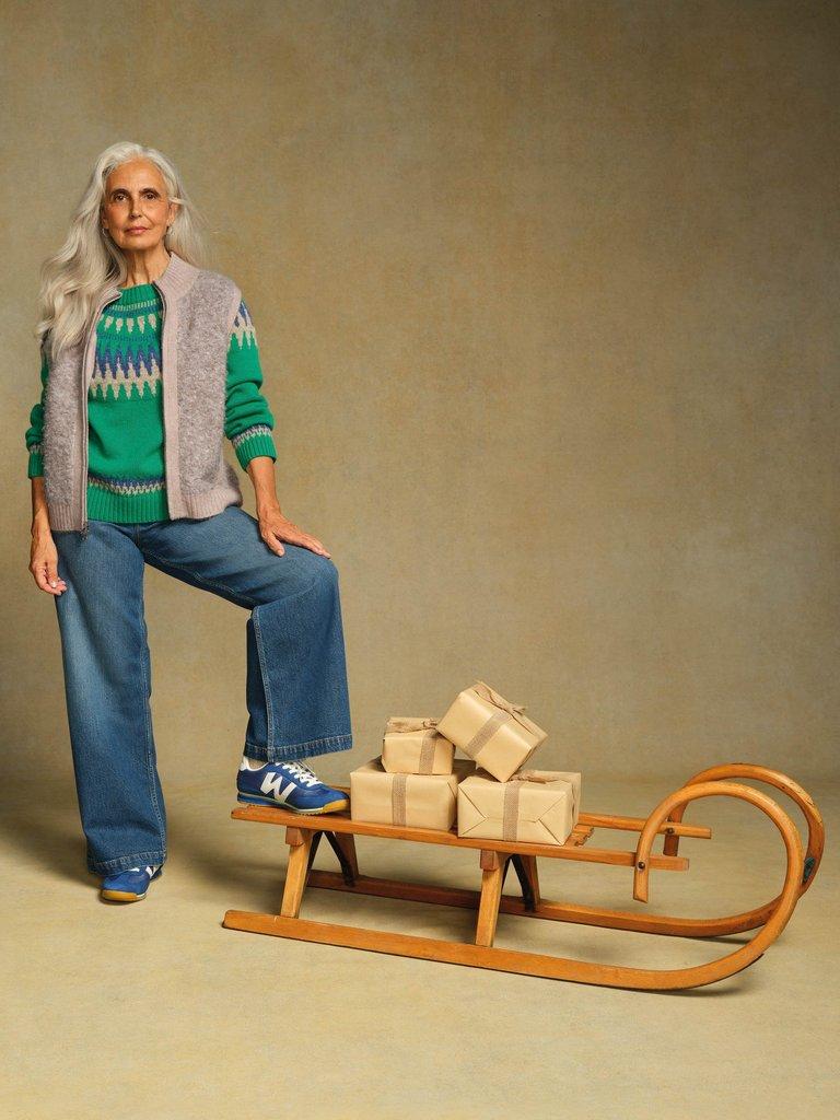 BOUCLE GILET in LGT NAT - MIXED