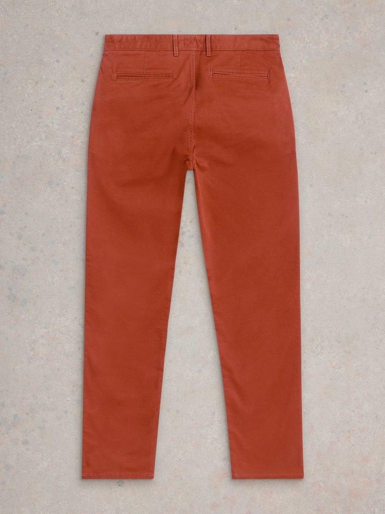 Elm Chino in DARK TAN - FLAT BACK