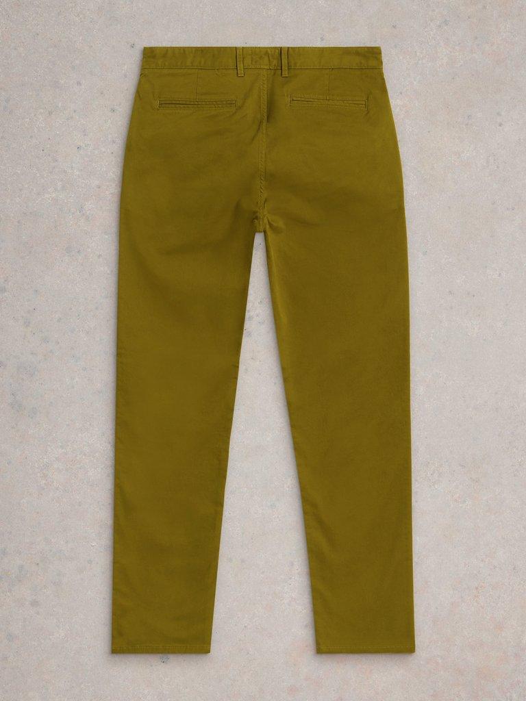 Elm Chino in DK GREEN - FLAT BACK
