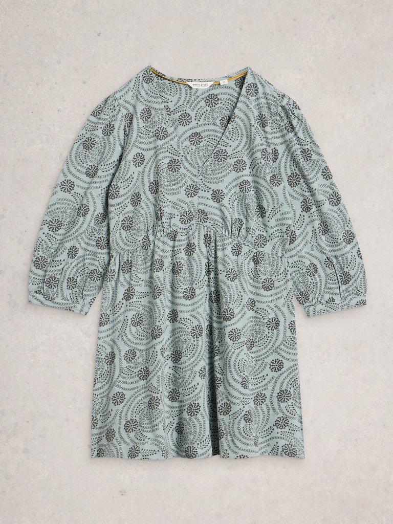 LARA TUNIC in BLUE PR - FLAT FRONT