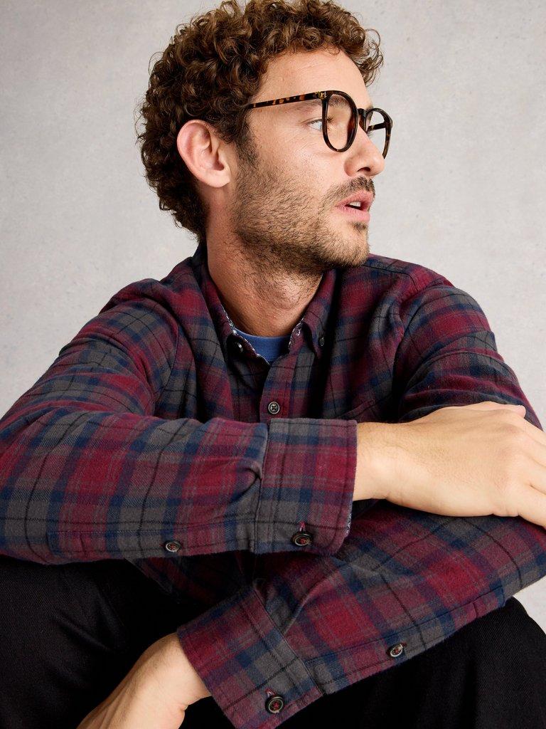 Blackwatch Check in RED MLT - LIFESTYLE