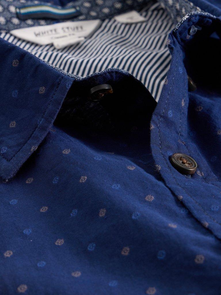 Multi Spot Shirt in NAVY MULTI - FLAT DETAIL