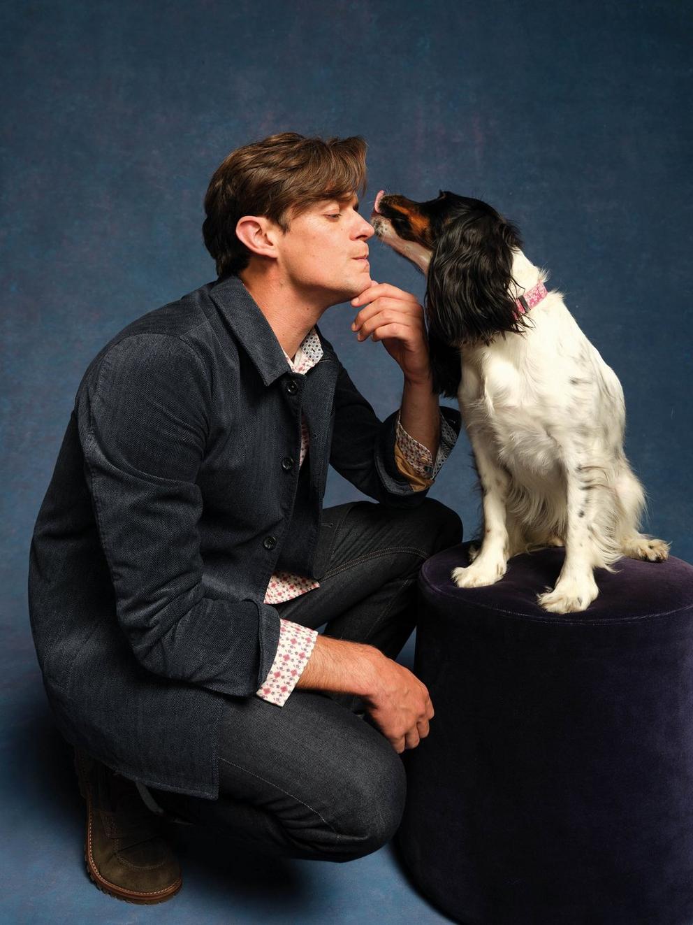 Herringbone Worker Jacket in CHARC GREY - MIXED