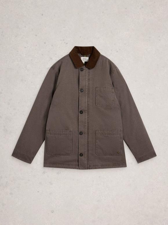 Commuter Mac Coat in DARK GREEN | White Stuff US