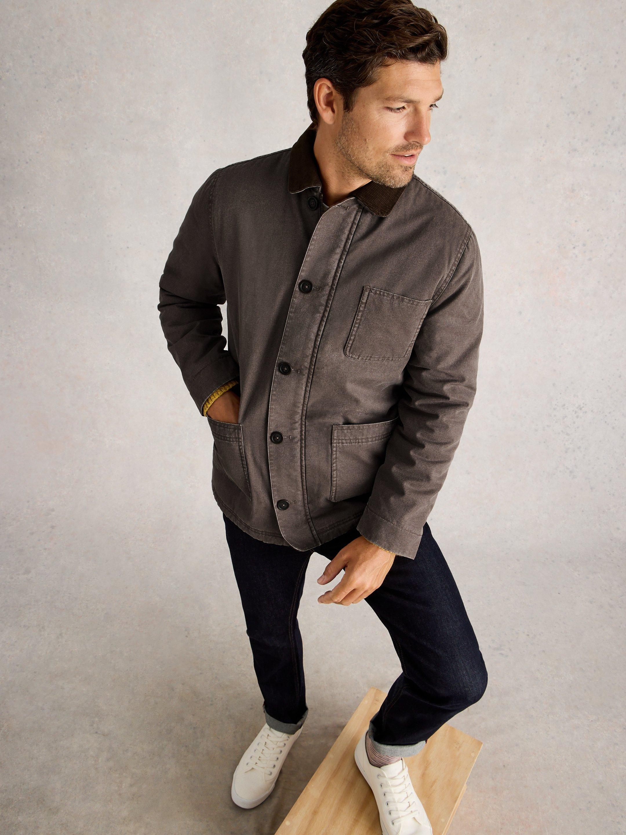 Utility Borg Lined Jacket